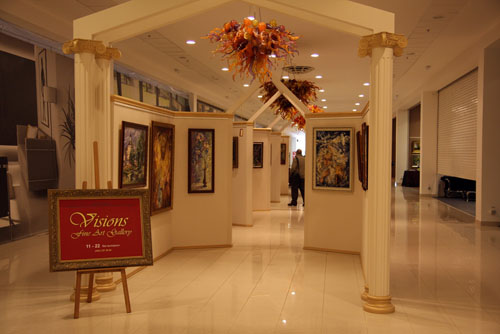 Выставка Ксении Черномор в галерее «Visions Fine Art»