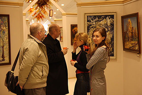 Выставка Ксении Черномор в галерее «Visions Fine Art»