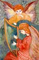 Angel with lyre